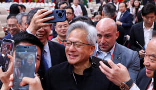 Nvidia's Jensen Huang says 'doing our best' to serve China market
