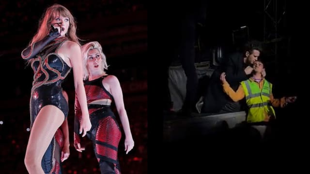 才和Taylor Swift分手　Matty Healy演唱会亲吻男保镖