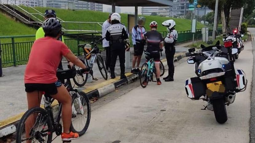 34 errant cyclists caught over weekend, including 2 riding against traffic flow: LTA