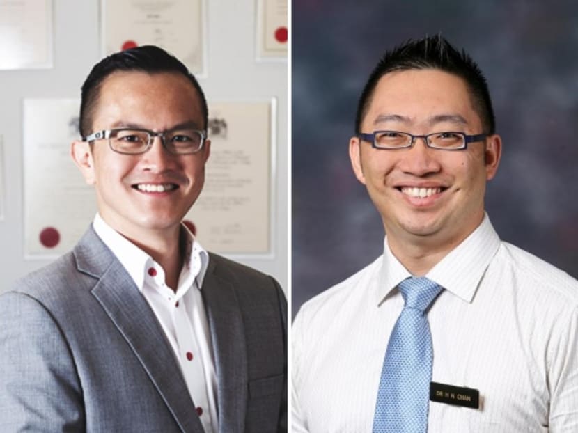 A High Court judge on Oct 2, 2020 found Dr Julian Ong (left) and Dr Chan Herng Nieng (right) did not collude to take sexual advantage of Ms Serene Tiong, but  targeted a female patient of Dr Ong’s.