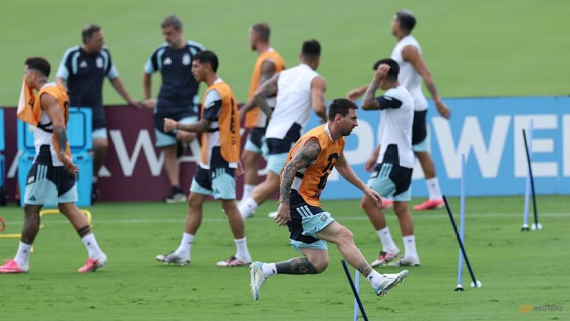 Messi in a happy place as Argentina ready to take on England