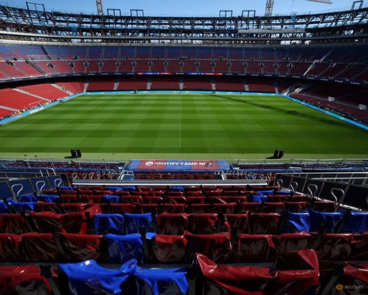 Barcelona extend Spotify partnership for shirts and stadium naming rights