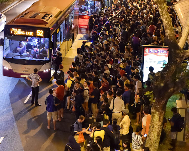 MRT breakdown: North-South, East-West lines down for hours
