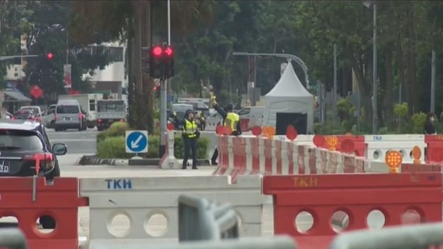 F1大奖赛将开跑 滨海湾中心一带今起封路
