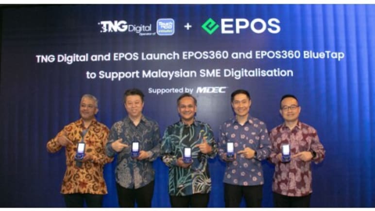 TNG Digital and EPOS launch EPOS360 and EPOS360 BlueTap in Malaysia to help local SMEs grow with AI and unique payment capabilities 