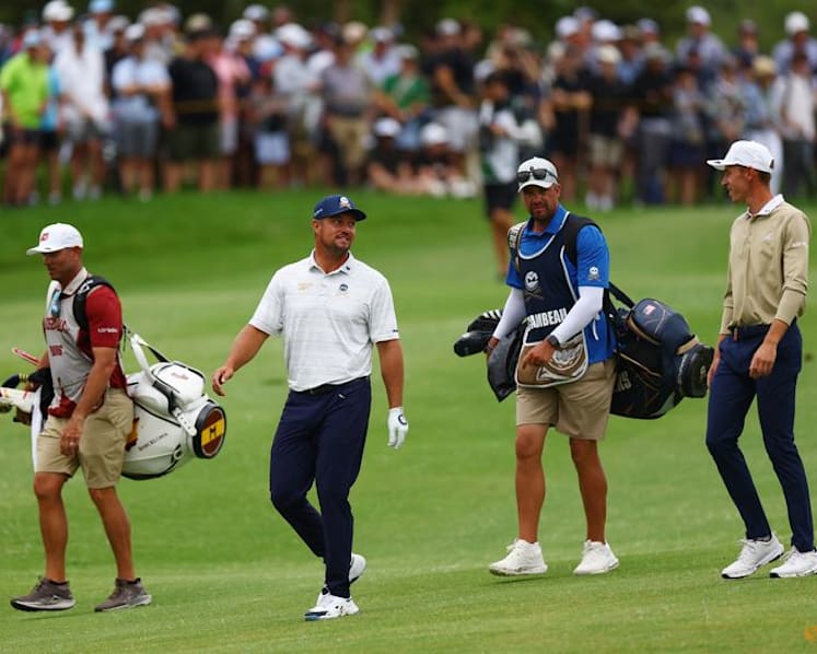 DeChambeau holds two-shot lead after third round in South Africa