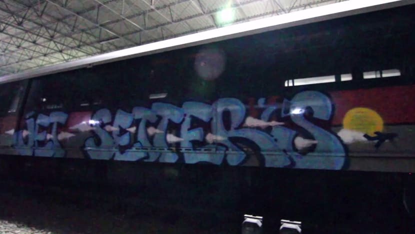 Footage of mystery 2011 SMRT Bishan Depot break-in, vandalism emerges