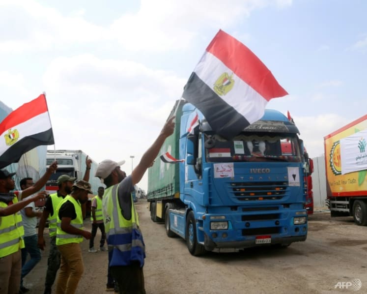 Singapore Red Cross personnel in Cairo to facilitate S$270k worth of relief aid into Gaza