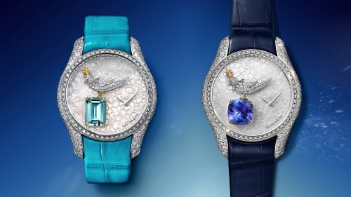Tiffany & Co’s iconic Bird on a Rock graces the wrist in a stunning new watch