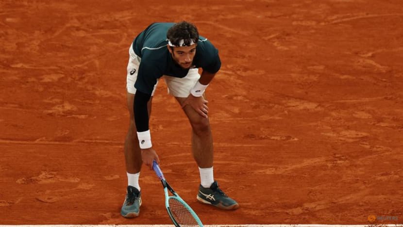 Relentless clay season catches up with Musetti in Paris semi-finals