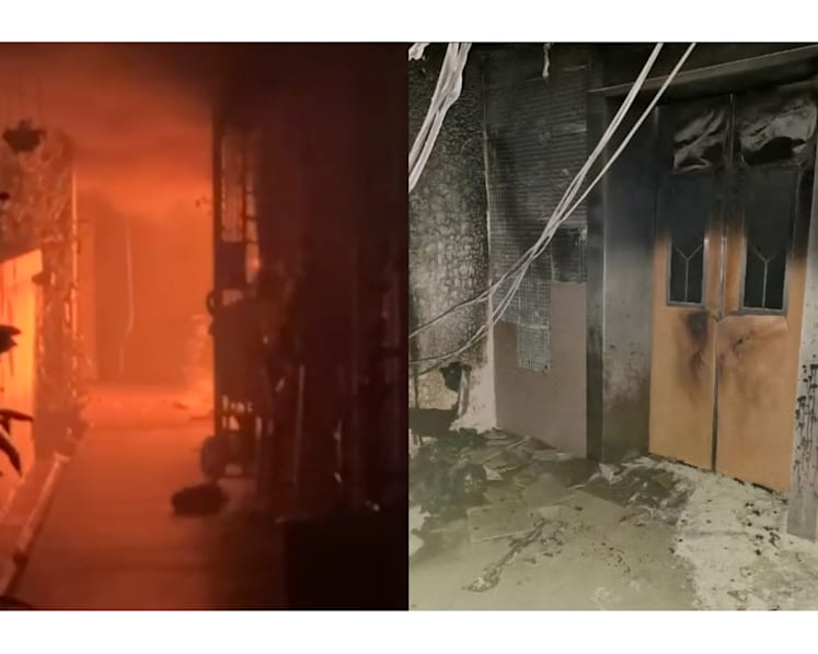 Four taken to hospital after fire in lift lobby of Ang Mo Kio block 
