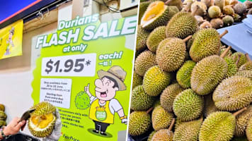 FairPrice’s Annual $1.95 Kampong Durian Sale Is Back