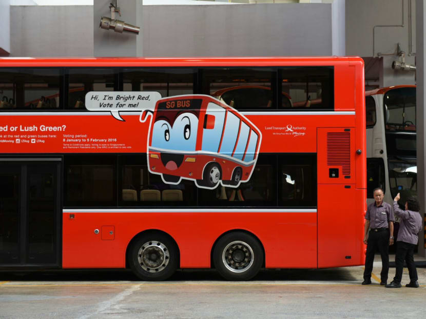 Red or green: Public can now vote on bus livery colour Red or green: Public can now vote on bus livery colour