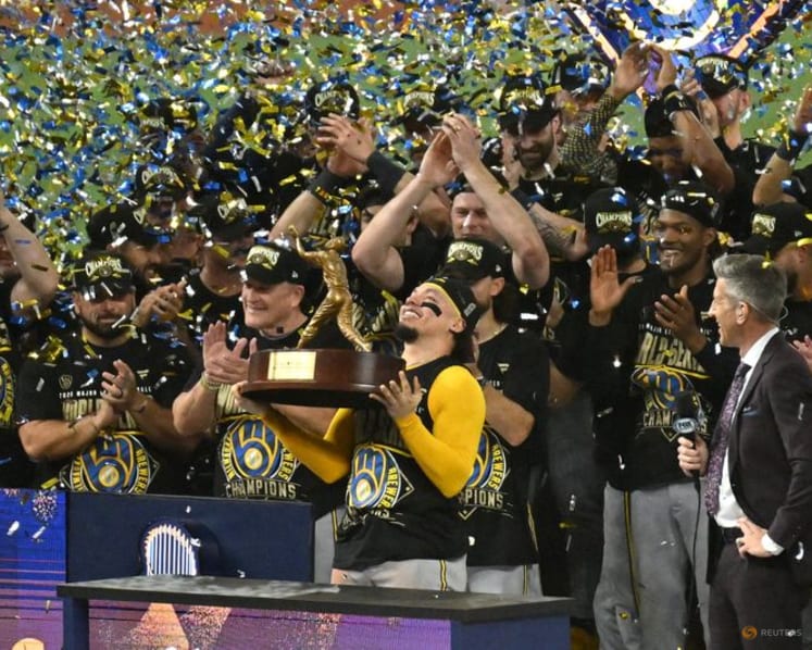 Baseball-Milwaukee brews first World Series title with triumph over Rays