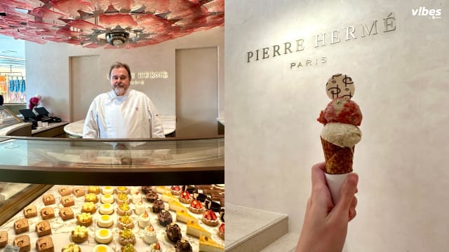 马卡龙大王圣淘沙开店，首设冰淇淋吧，还创泡泡茶！全球最大Pierre Hermé Paris亮点抢先看