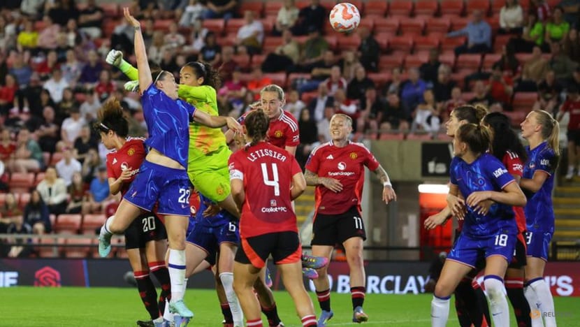 Chelsea beat Man United 1-0 to win sixth straight WSL title