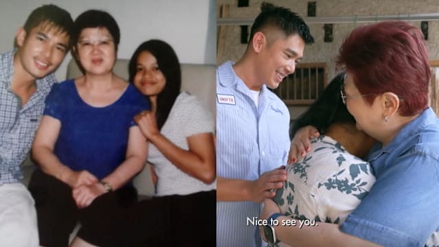 黄俊雄飞印尼探望12年未见的前帮佣：感念她在父亲离世后陪伴母亲