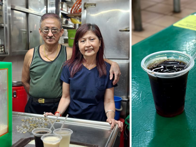 &lsquo;We&rsquo;re not working for a bungalow&rsquo;: Hawker couple on why they still sell 30-cent drinks in 2023