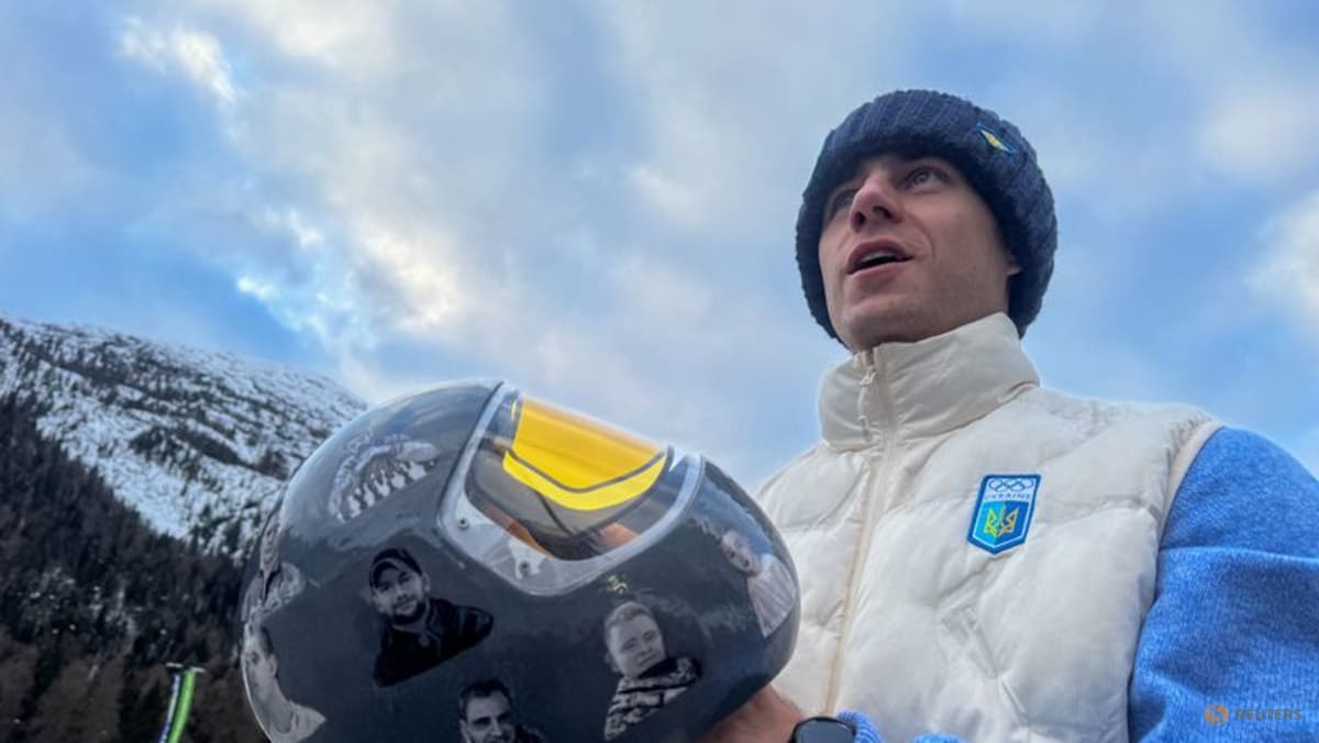 Skeleton-Ukraine's Heraskevych says banned by IOC from wearing helmet showing athletes killed in war