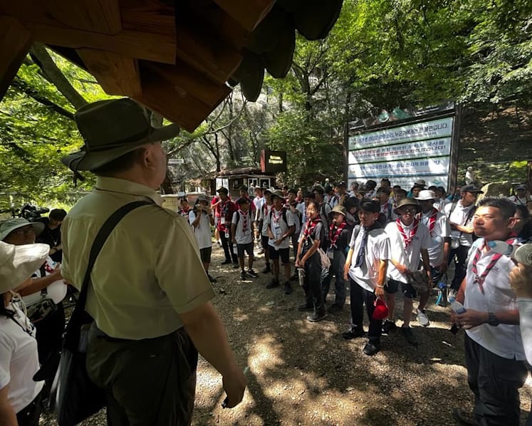 Singapore scouts to continue with activities in South Korea as typhoon threat forces jamboree evacuation