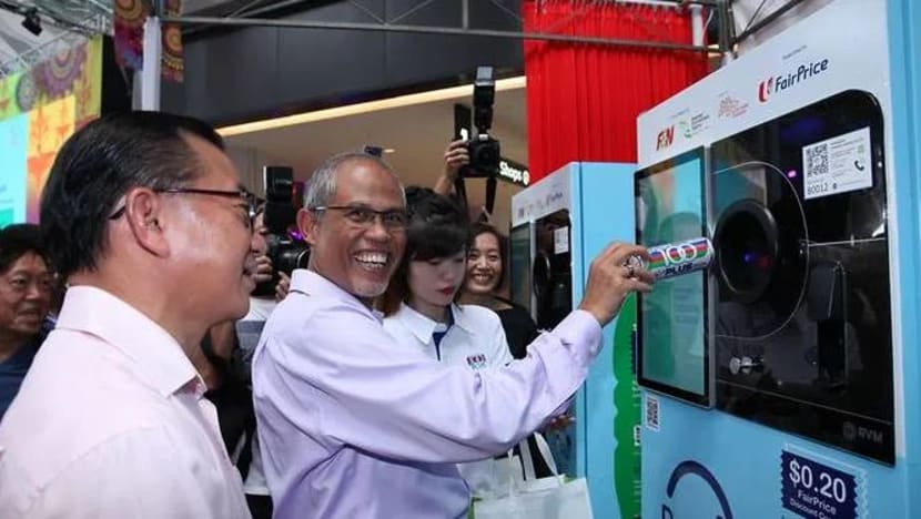 Done with your drink? Dump it in a 'reverse vending machine' and earn grocery vouchers