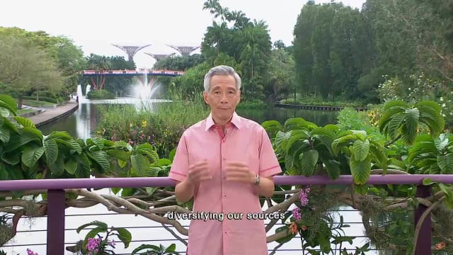 李显龙总理发表国庆献词
