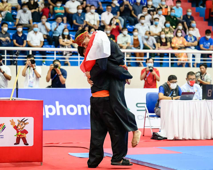 ‘It means everything to me’: Silat exponent Iqbal finally strikes SEA Games gold on his sixth attempt