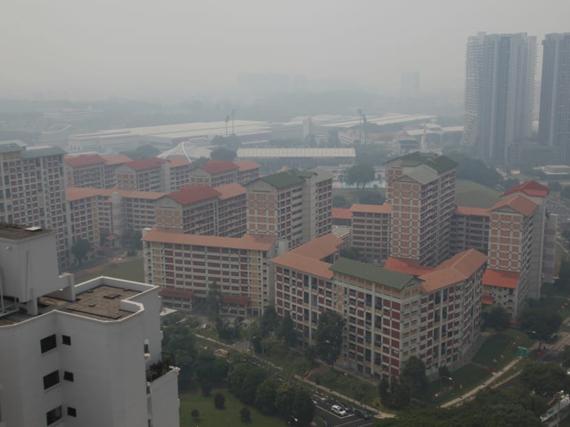 #SGHaze trends on social media as air pollution readings hit 'high'