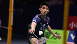 Loh Kean Yew tewas kepada Jonatan Christie, tersingkir daripada Terbuka India