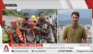 Two workers rescued from Nepal hydropower tunnel nine days after flood
