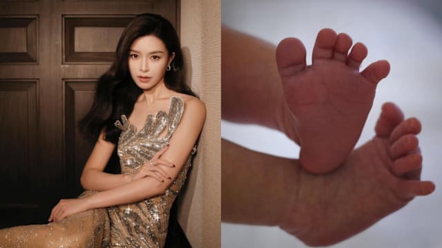 文咏珊结婚6年宣布当妈：家中多了两只小脚丫