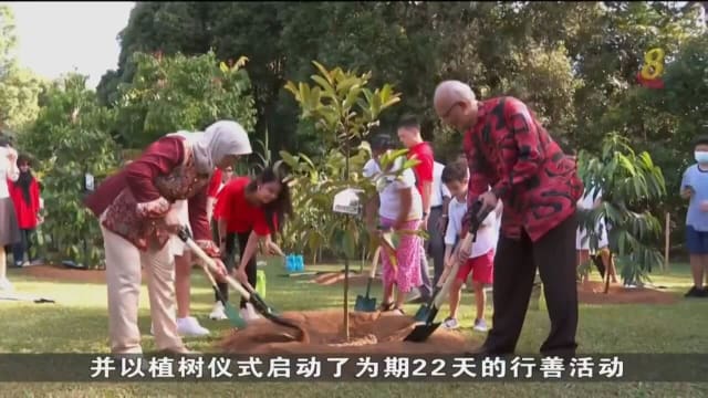 总统府今天对公众开放 复办现场表演设活动摊位