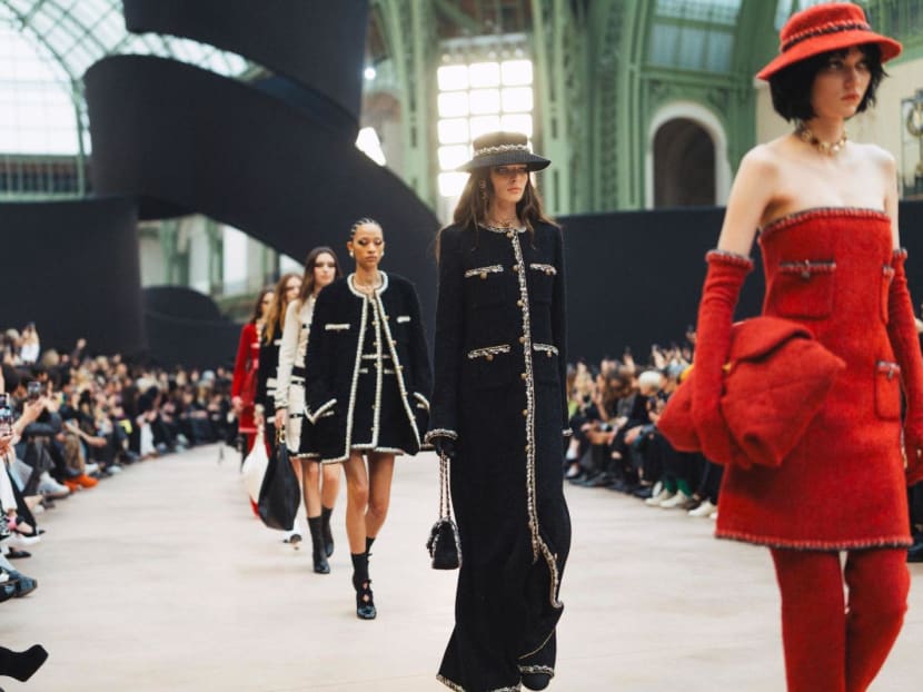 Chanel's grand bow to the future: The fashion juggernaut dazzles even without a designer
