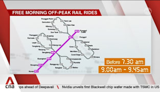 Free morning off-peak train rides in northeast Singapore from Dec 27