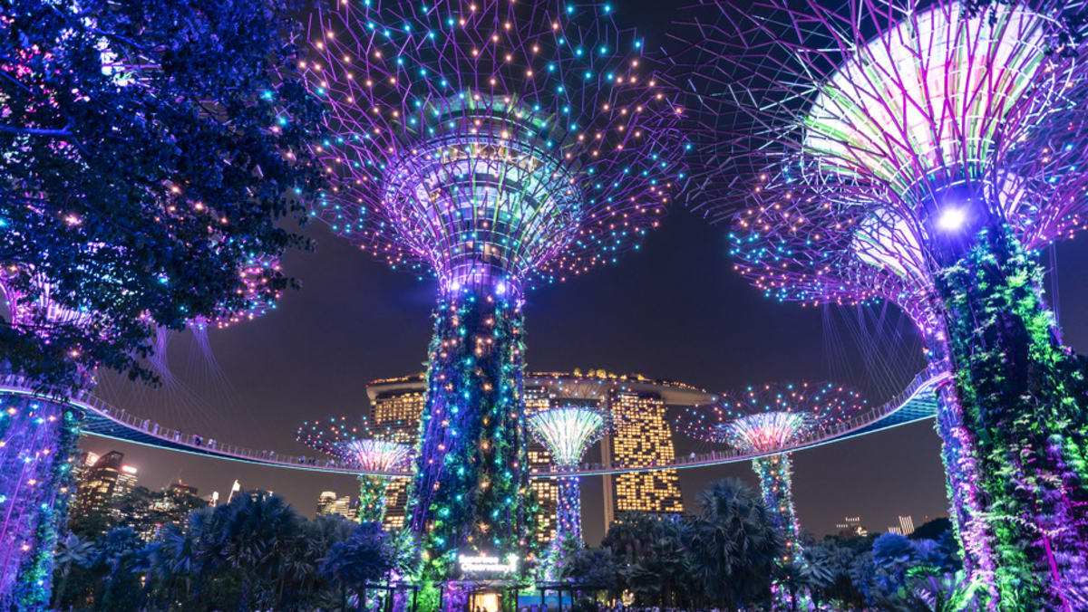 Singapore’s Gardens by the Bay ranked third-best attraction in the world in Tripadvisor awards