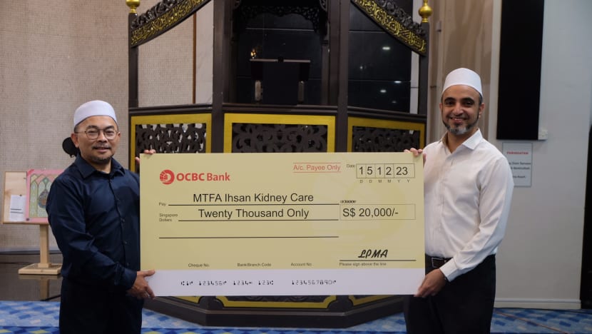 Masjid An-Nur sumbang S$20,000 untuk sokong para pesakit Ihsan Kidney Care Masjid An-Nur sumbang S$20,000 untuk sokong para pesakit Ihsan Kidney Care