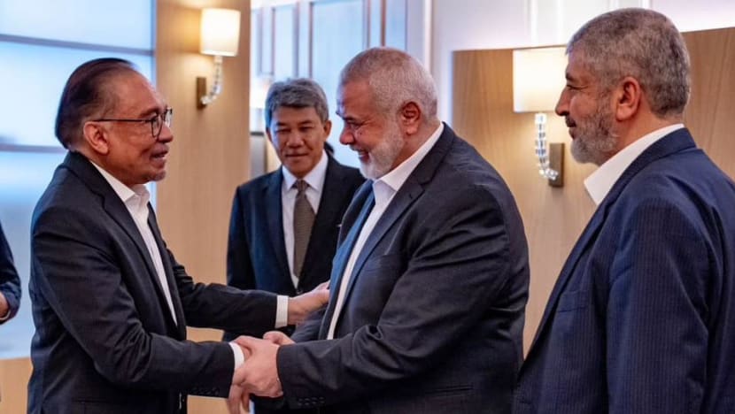 Malaysia PM Anwar meets Hamas leaders in Qatar, urges Israel to stop atrocities against Palestinians Malaysia PM Anwar meets Hamas leaders in Qatar, urges Israel to stop atrocities against Palestinians
