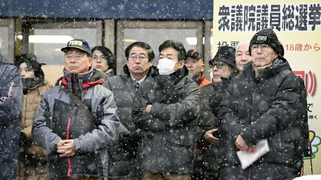 日本今日举行众议院选举