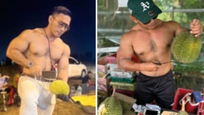 “I’ve Been Selling Things Without A Shirt On Since Young”: Says Muscled Malaysian Durian Seller Who Was Told By Religious Department To Cover Up