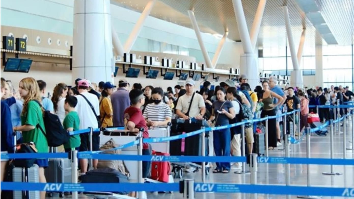 外国旅客入境胡志明市机场 须提前在线填表扫码通关