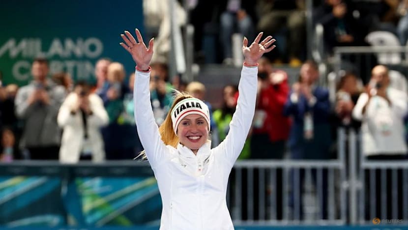 Speed skating-Great aunt Gina would be really proud, says Lollobrigida