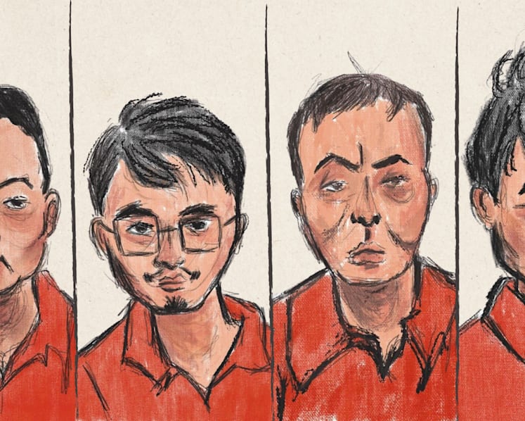 No bail for final 4 men in S$1 billion money laundering case; court rejects some requests by the defence