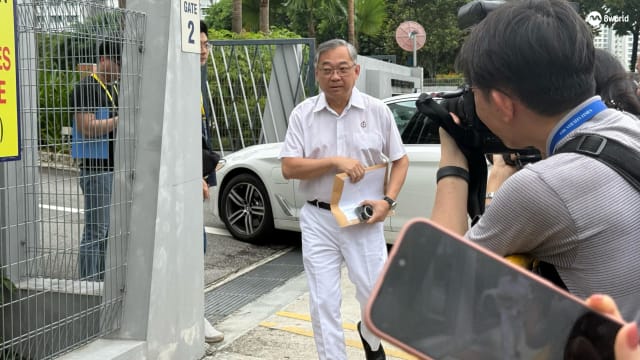 【GE2025】副总理颜金勇意外出现在尤索夫依萨中学提名中心