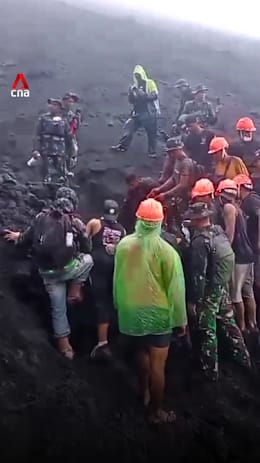 Mt Dukono eruption: Search operations for Singaporeans killed