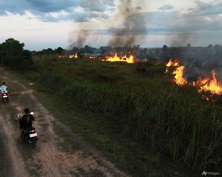Indonesia’s Sumatra sees 14-fold spike in fire hotspots over 1.5 weeks, as Malaysia warns of haze