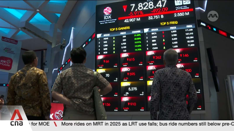 Indonesia vows market reform after stock exchange chief quits over US$80 billion rout
