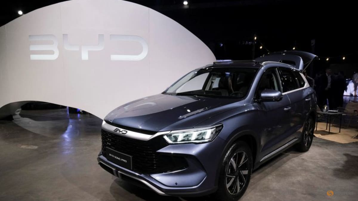 BYD cements lead as Singapore's top-selling car brand as EV sales surge to 45% of new registrations