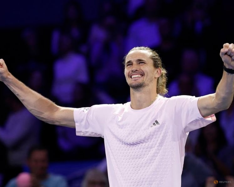 Zverev finally takes his place at the summit