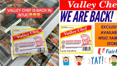 Retro Valley Chef Chicken Franks Make Exclusive Comeback At NTUC FairPrice, Supermarket Reassures There Is Enough Stock At All Outlets