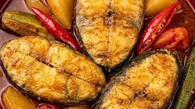 食谱：亚叁酸辣鱼（Asam Pedas Ikan）